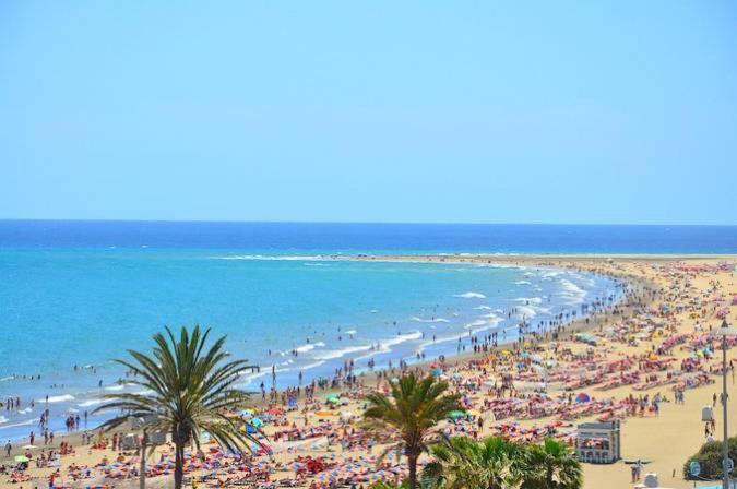 Bungalow Playa Del Ingles Santa Fe 56 Екстер'єр фото